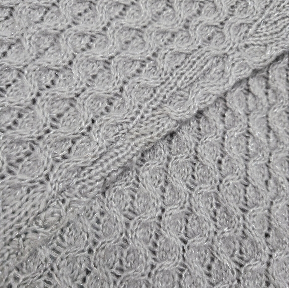 Sonoma Life+Style Women Sweater Open Squiggle Long Sleeve NWT - Picture 3 of 5